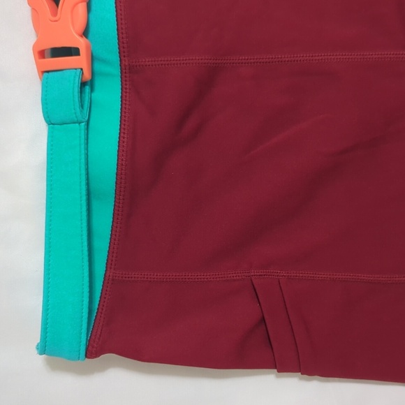 Fabletics High-Waisted Motion365® Hike Short 3'', Color Brick/Multi Size S - Picture 5 of 15